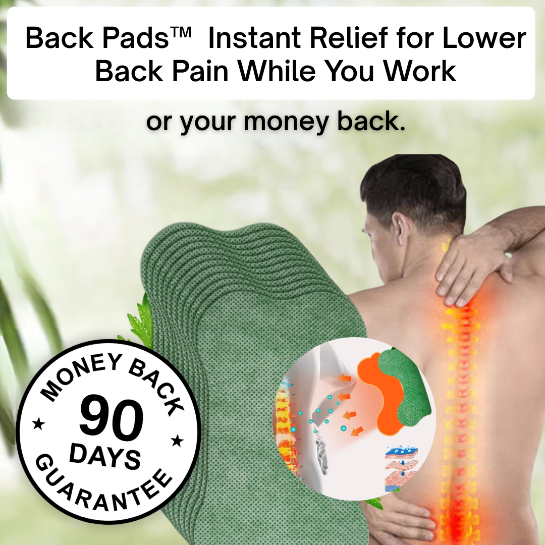 Back Pads  for Instant Relief from Back Pain