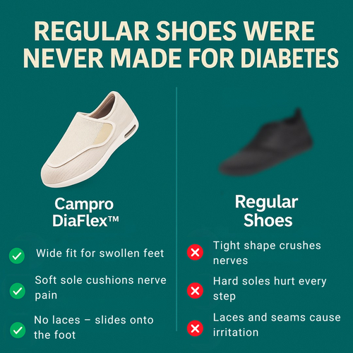 Campro DiaFlex™   Neuropathy Shoes