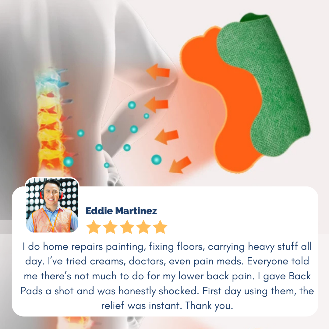 Back Pads  for Instant Relief from Back Pain