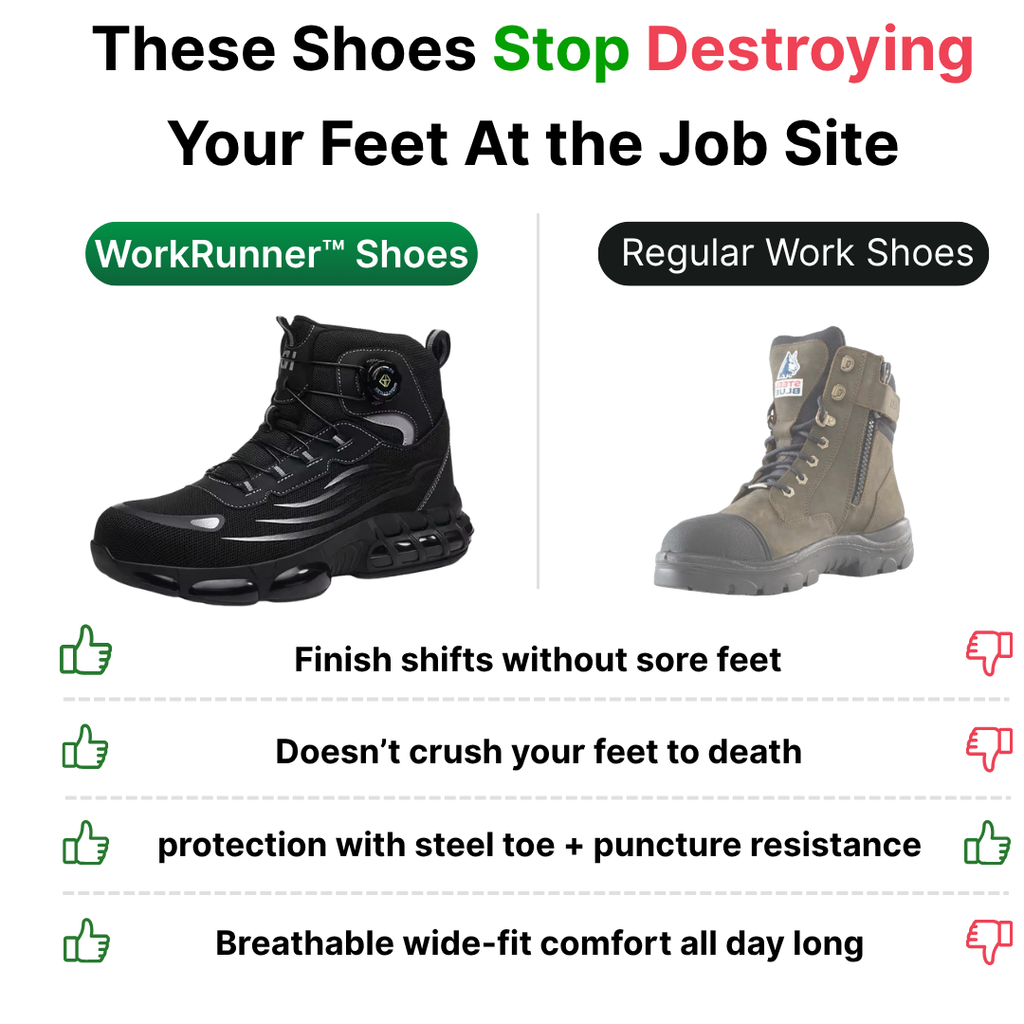 WorkRunner™ 6-Inch Safety Shoes