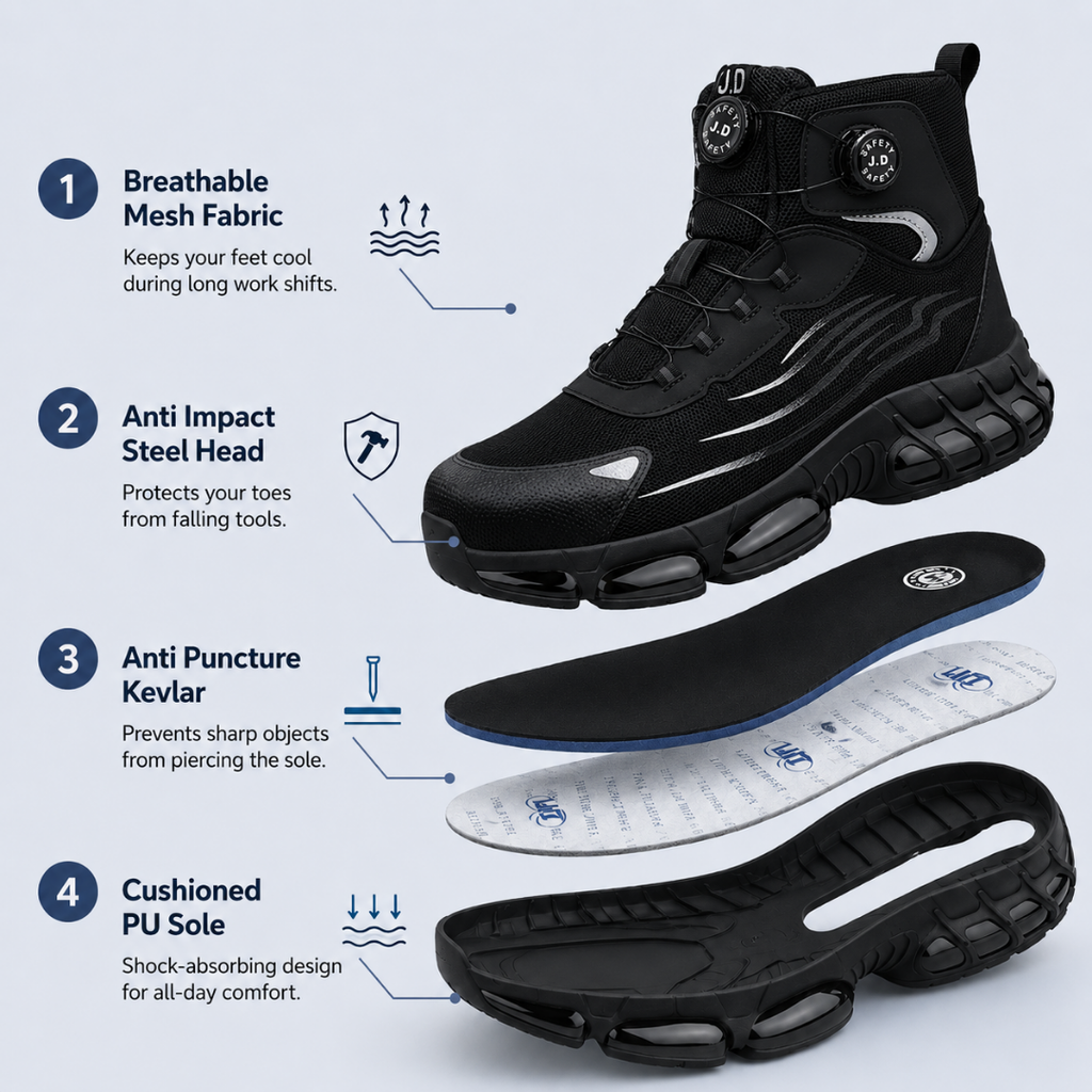 WorkRunner™ 6-Inch Safety Shoes