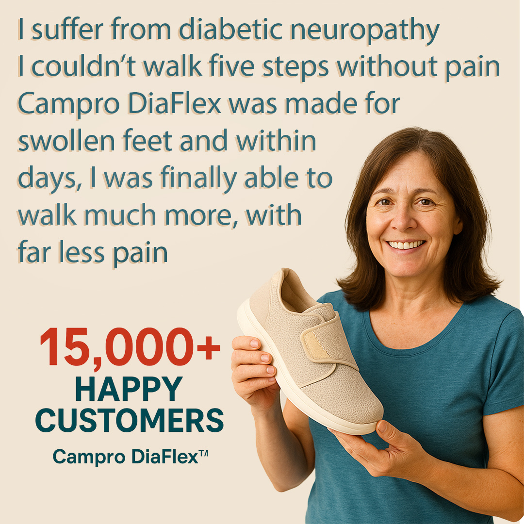 Campro DiaFlex™   Neuropathy Shoes