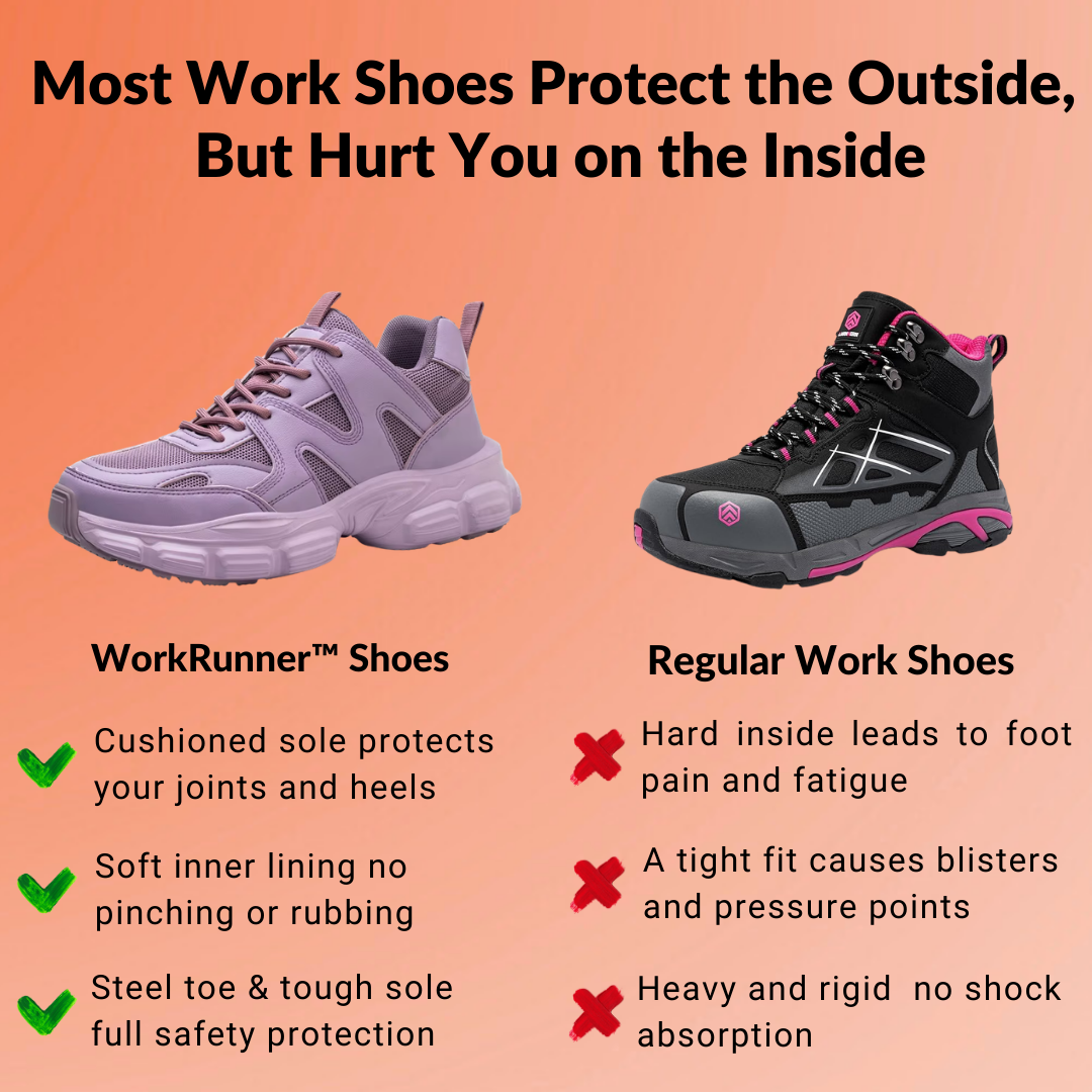 WorkRunner™ Women’s Safety Shoes