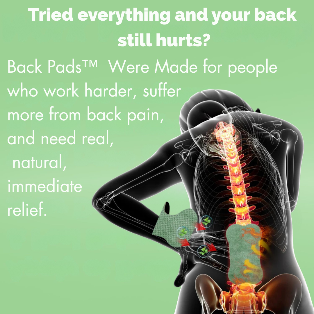 Back Pads  for Instant Relief from Back Pain