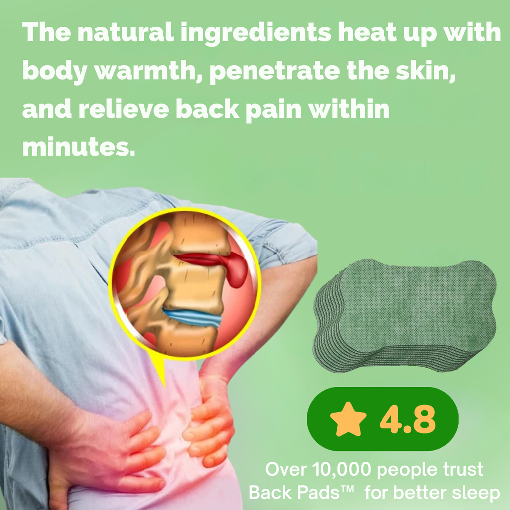 Back Pads  for Instant Relief from Back Pain