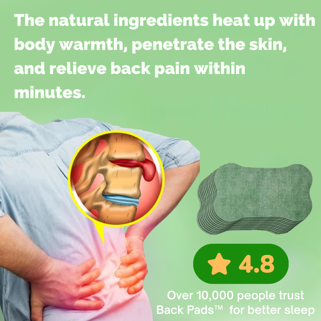 Back Pads  for Instant Relief from Back Pain