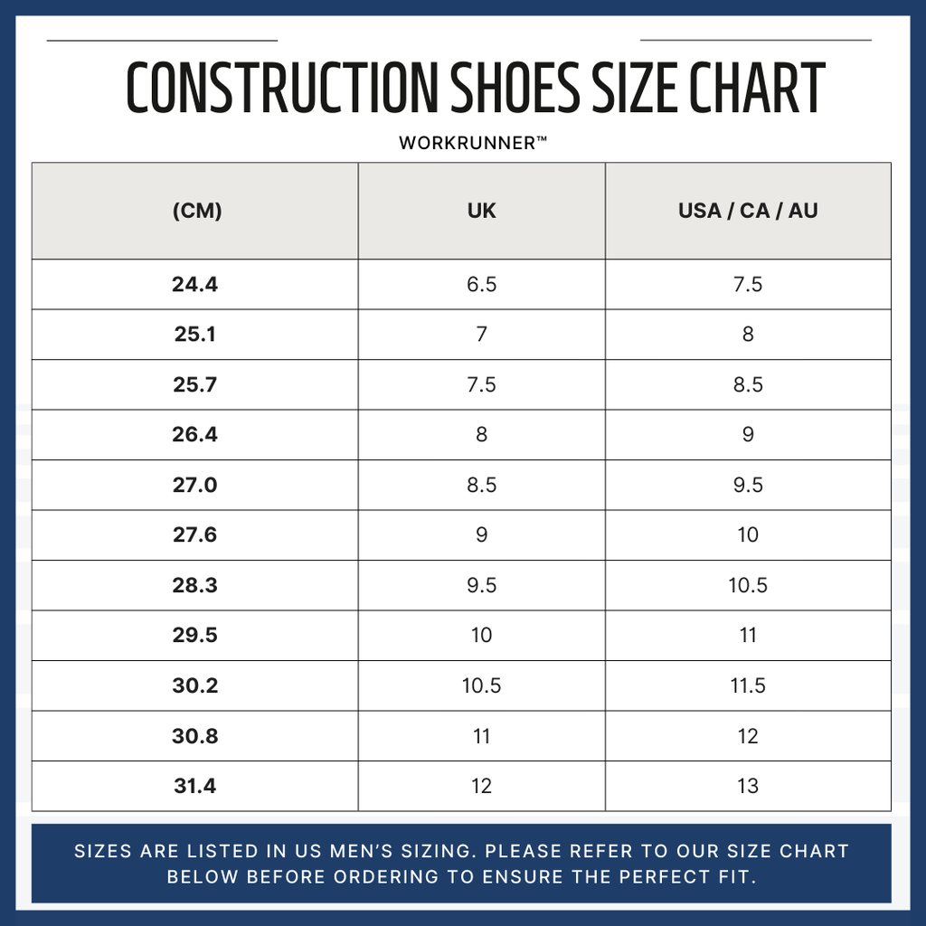 WorkRunner™ Construction shoes