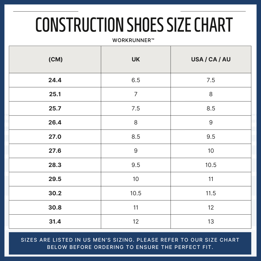 WorkRunner™ Construction shoes