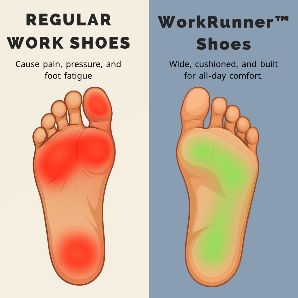 WorkRunner™ Supportive Safety Shoes