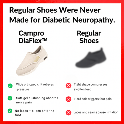 Campro DiaFlex™   Neuropathy Shoes